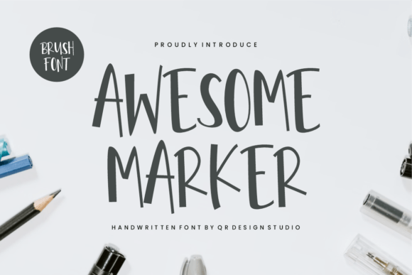 Awesome Marker: A Handwritten Font with Timeless Appeal