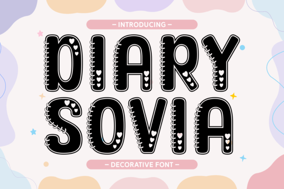 Diary Sovia: A Creative Font for Elegant Projects