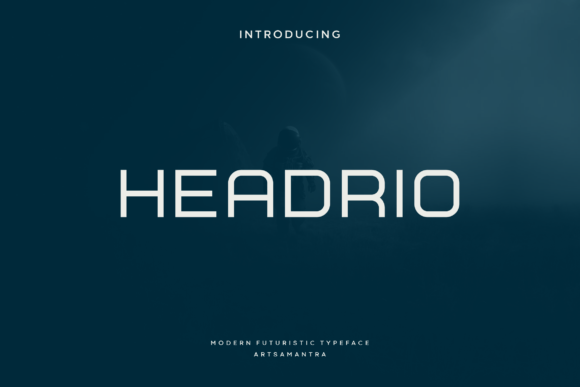 Headrio: The Futuristic All-Caps Font for Modern Design