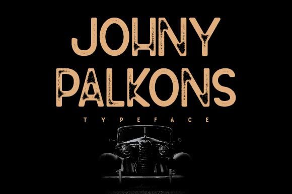 Johny Palkons: A Fresh Take on Vintage Display Typography