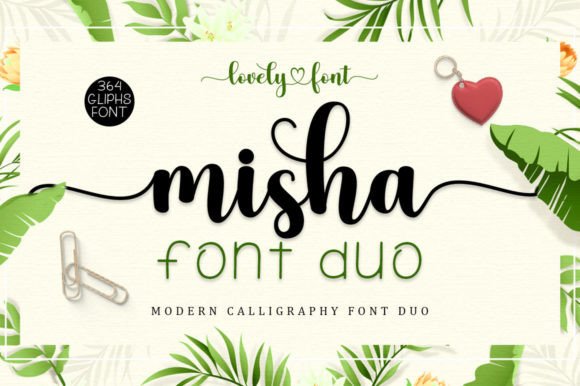 Misha: Crafting Elegance with a Modern Duo Typeface