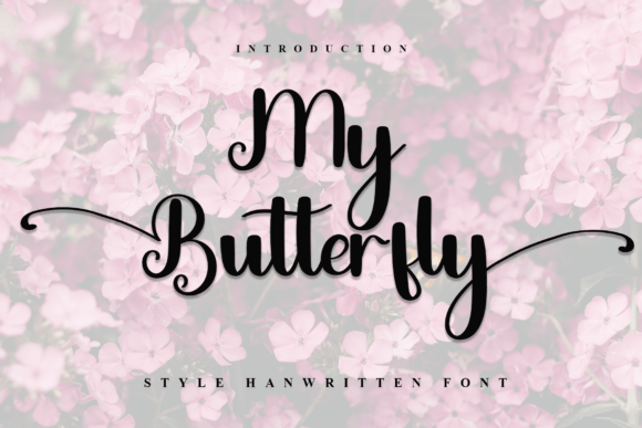 My Butterfly: A Typeface That Captures Holiday Enchantment
