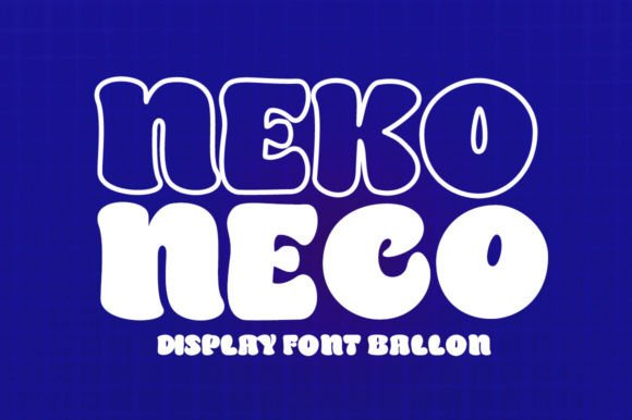 Neko Neco: A Playful Font for Cheerful Branding