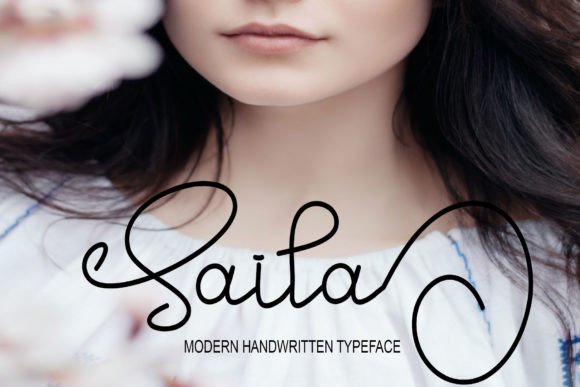 Saila: The Modern Handwritten Font for Elegant Design